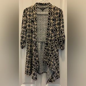 About A Girl Los Angeles Shawl Collar Cardigan Medium